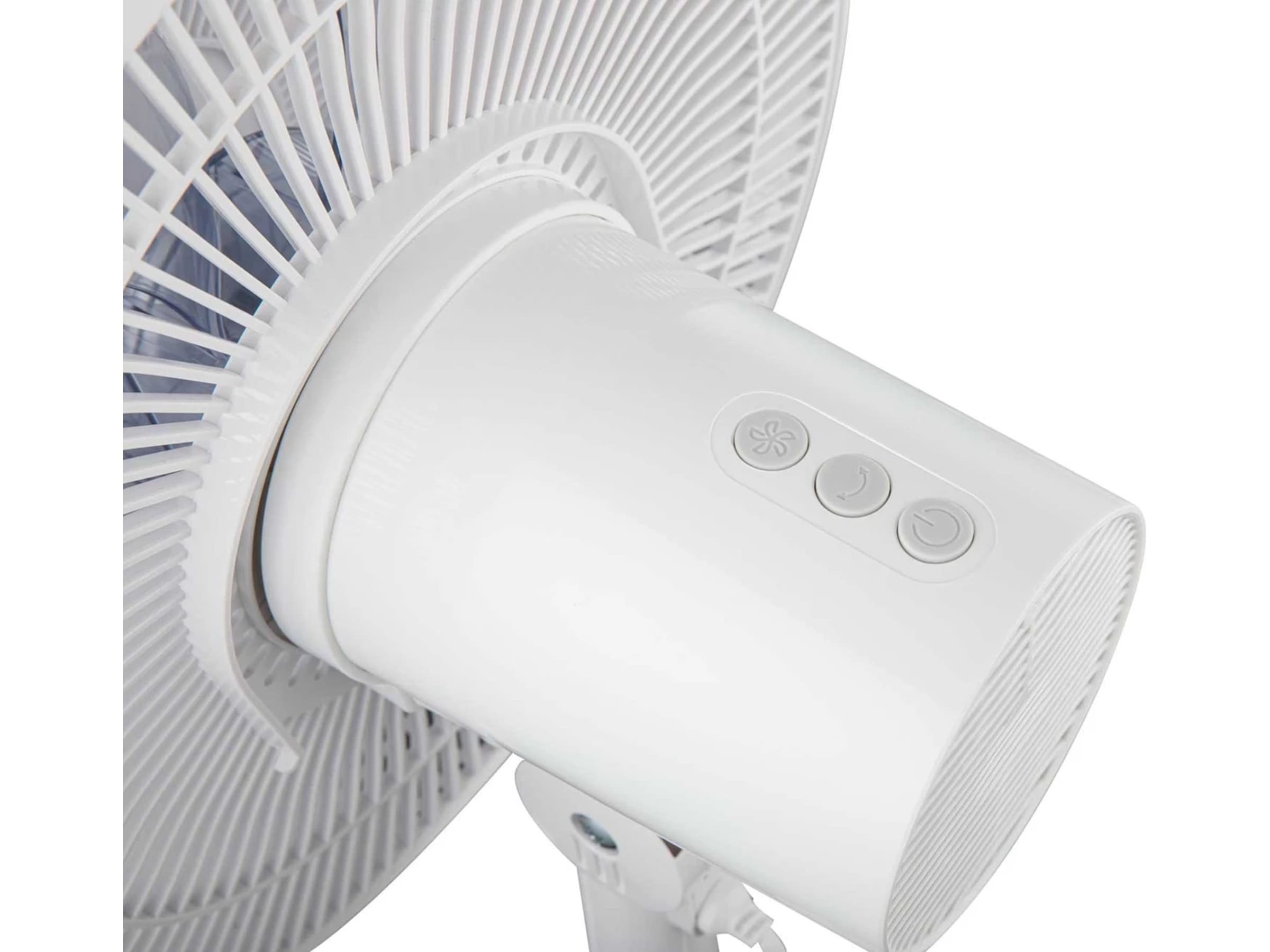 Andersson VRF 2.7 tyst golvfläkt (vit) Fläktar och varmluftsugnar