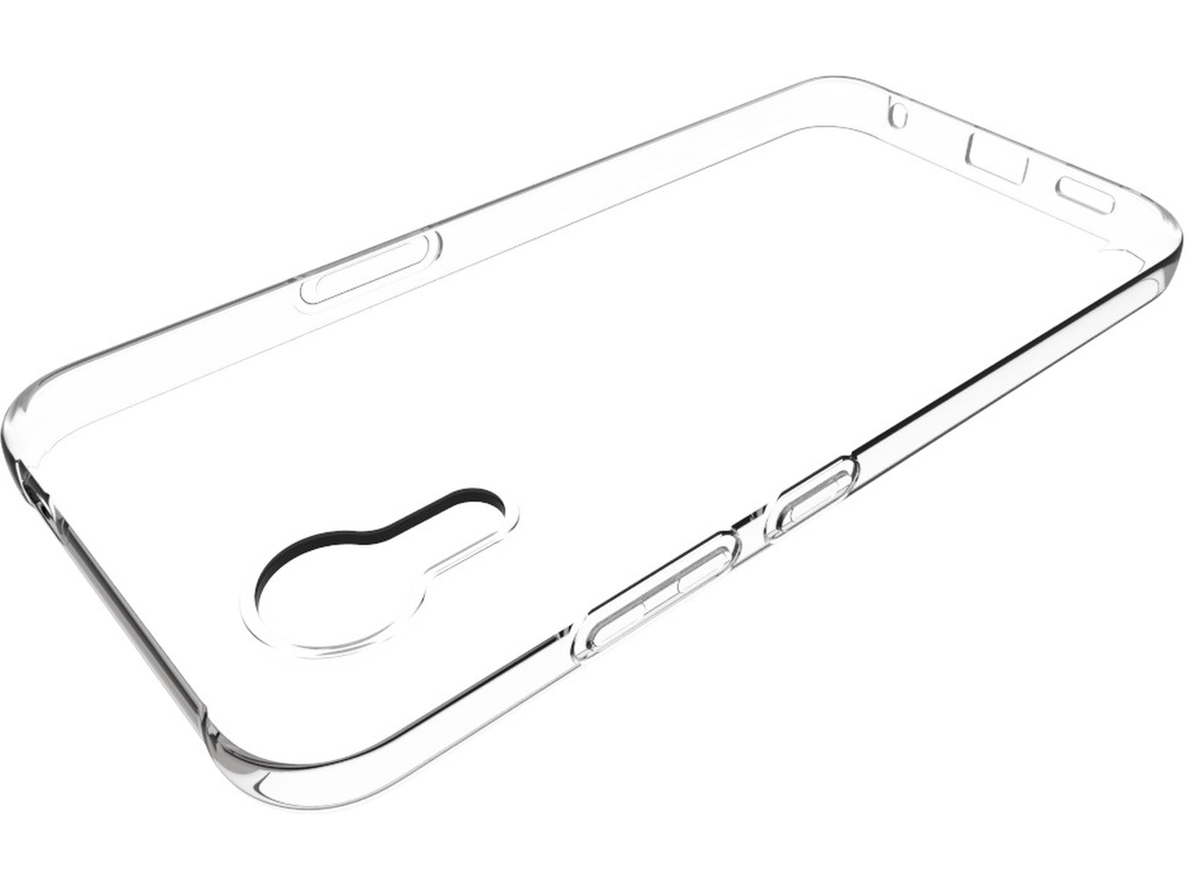 iiglo Samsung XCover 7 Silikonskydd (transparent) Mobilskal