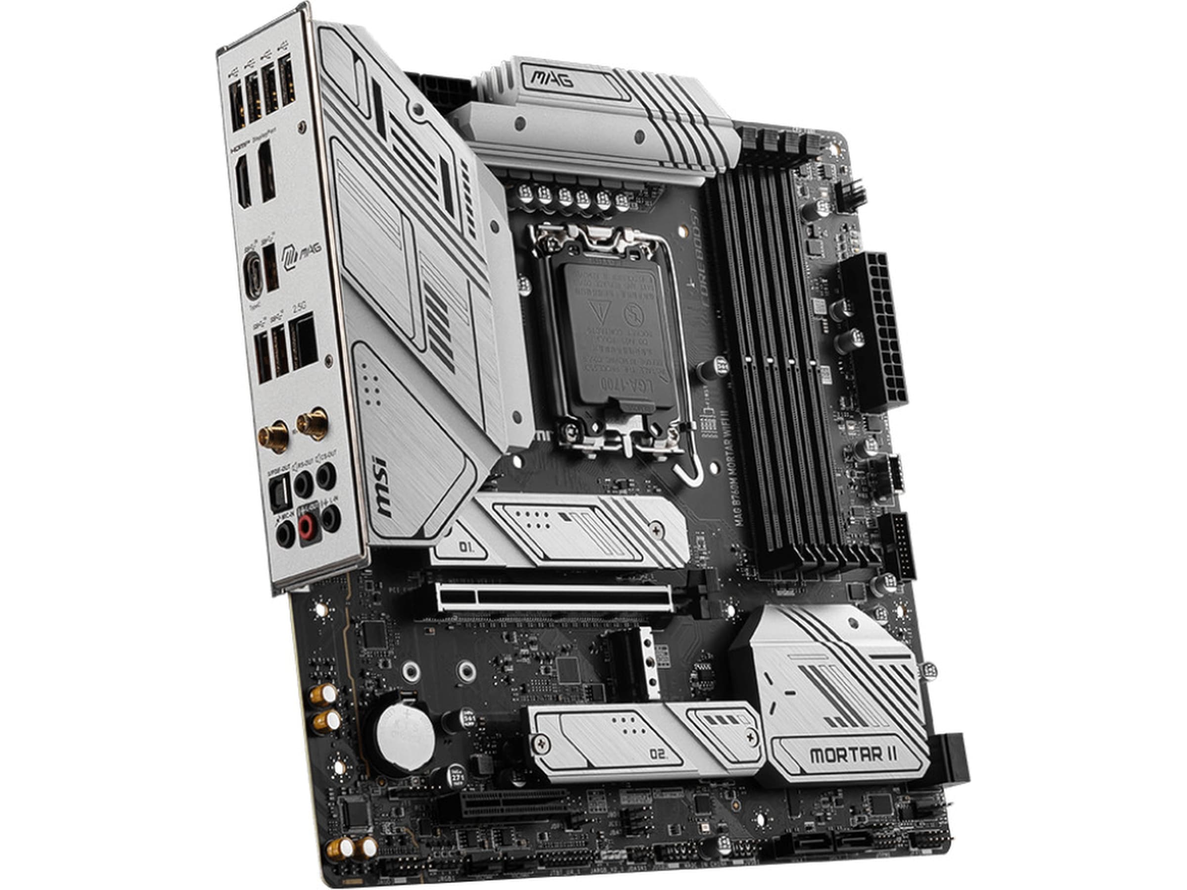 MAG B760M MORTAR WIFI II Moderkort Intel Socket