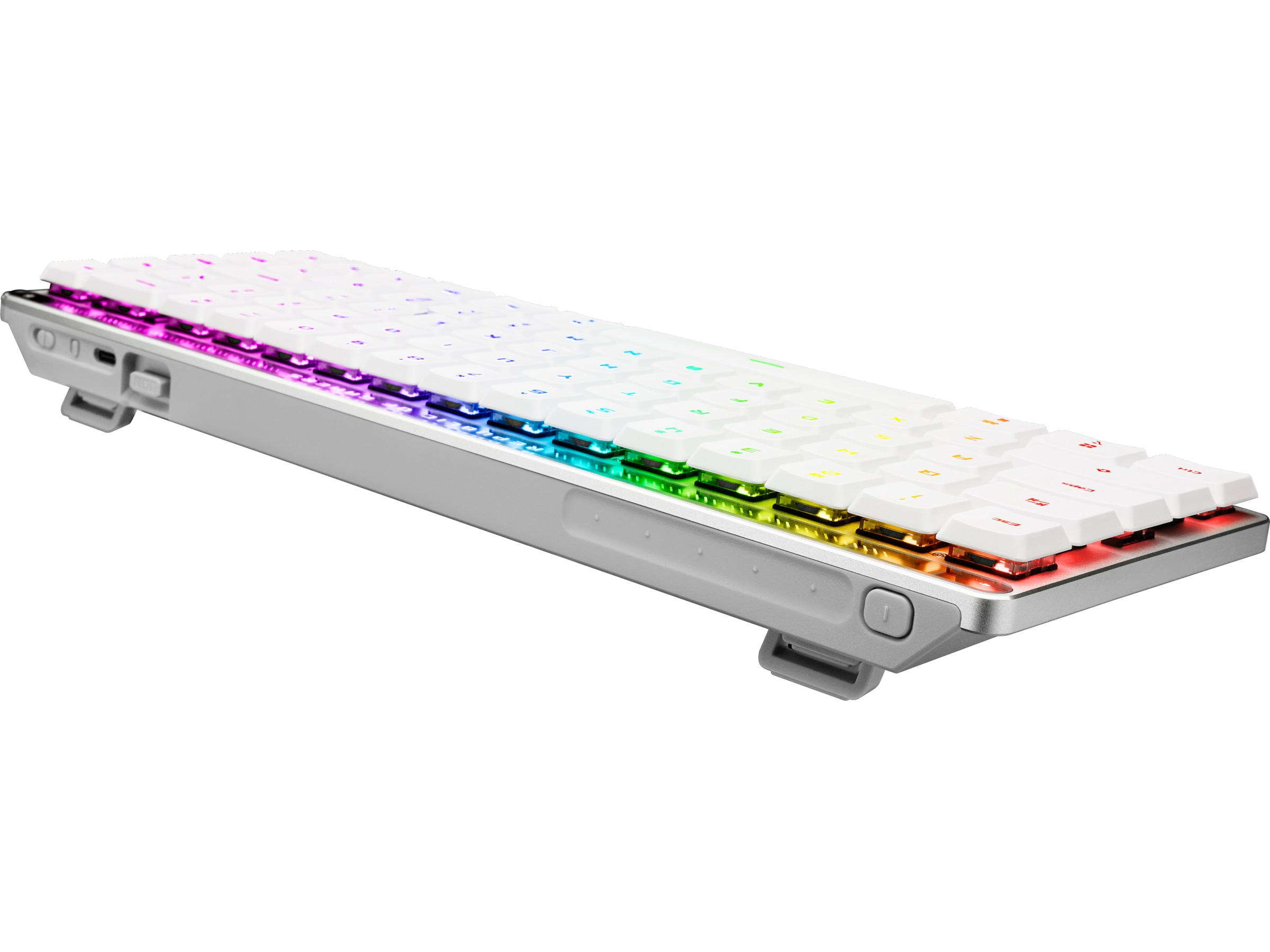 ASUS ROG Falchion RX Low Profile Optical trådlöst gamingtangentbord (vit) Gamingtangentbord