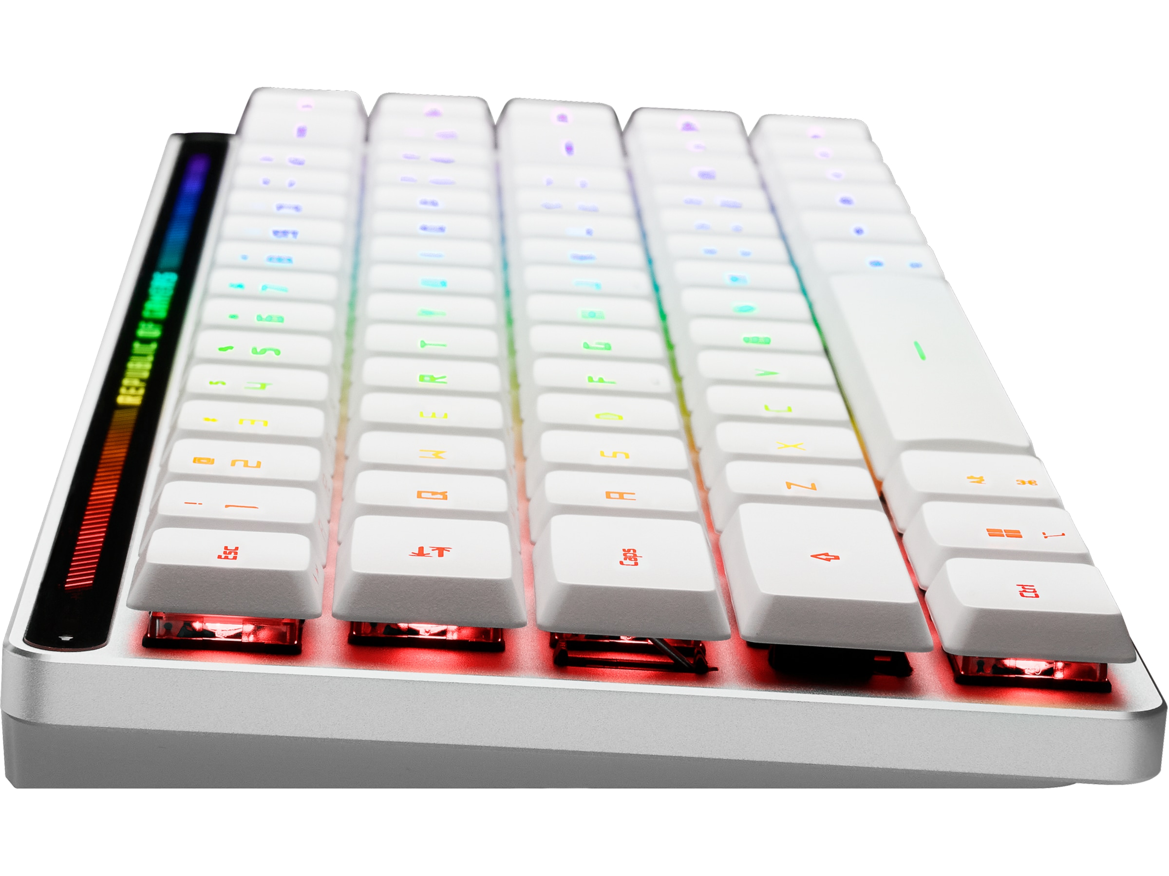 ASUS ROG Falchion RX Low Profile Optical trådlöst gamingtangentbord (vit) Gamingtangentbord