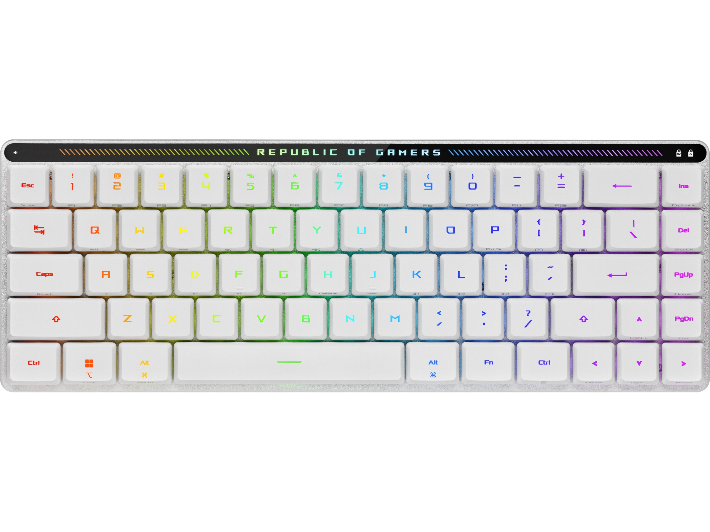 ASUS ROG Falchion RX Low Profile Optical trådlöst gamingtangent -B-Grade Demo tangentbord