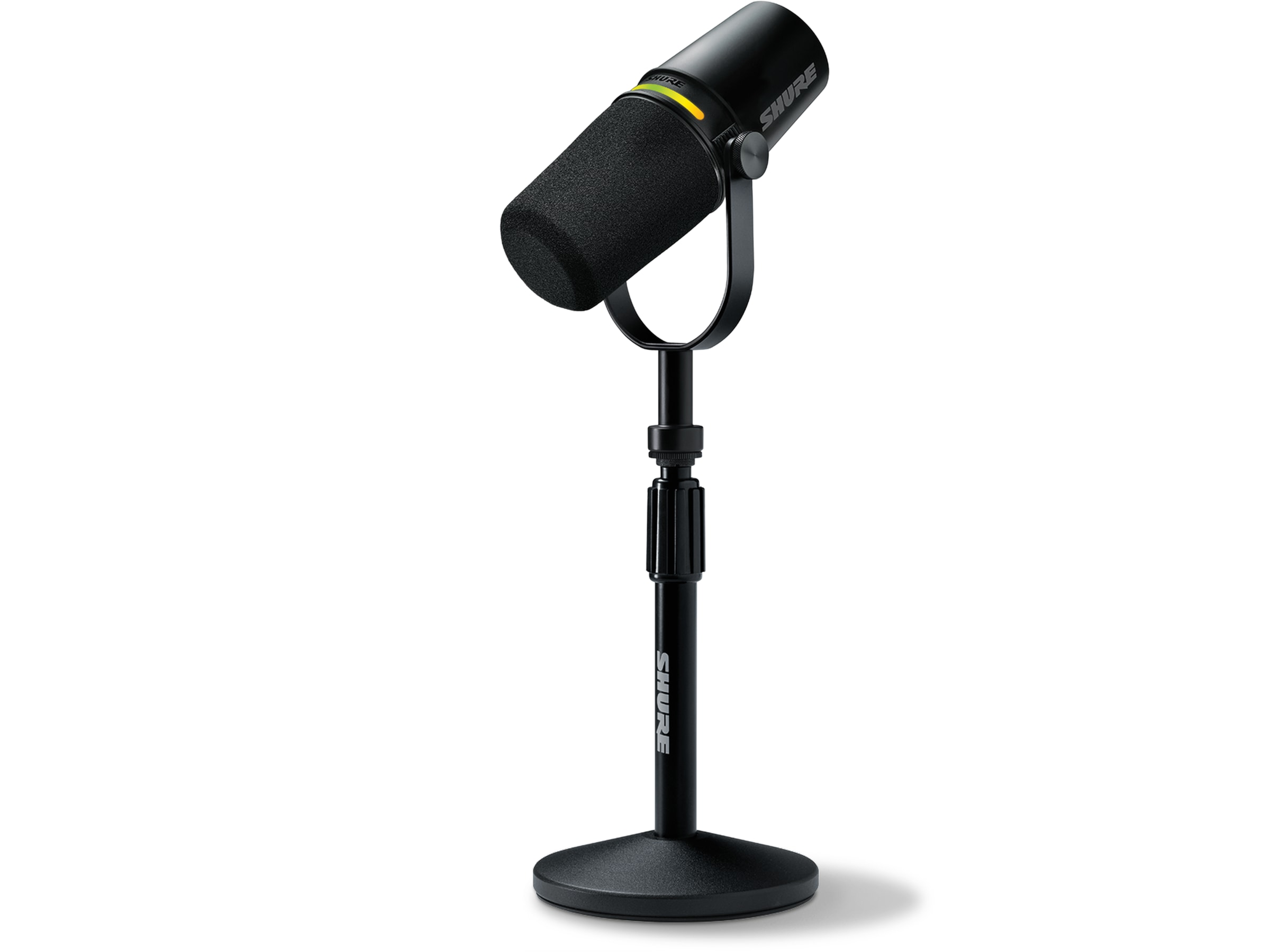 Shure MV7+ Podcast Kit mikrofon + stativ (svart) Mikrofon