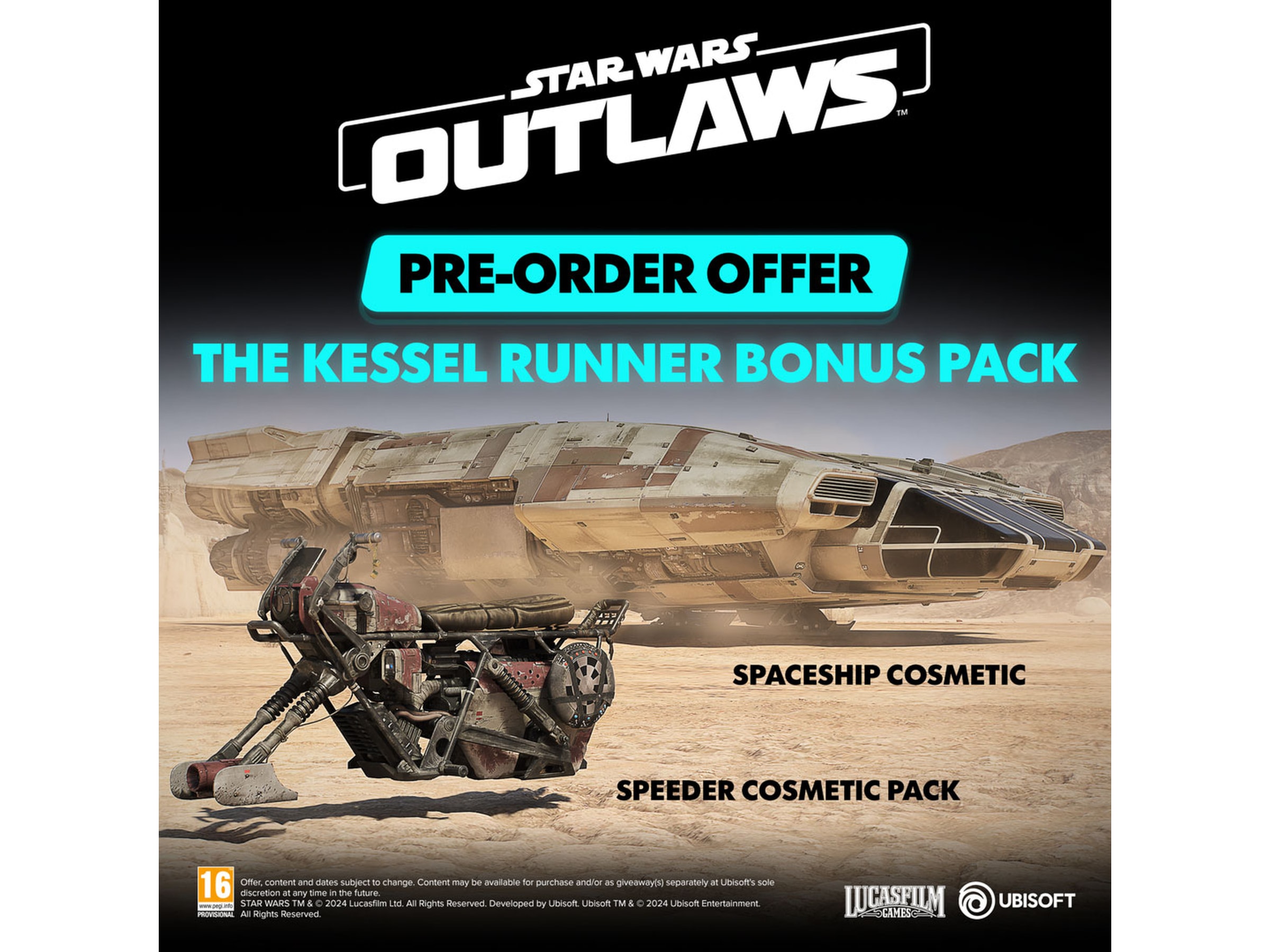 Star Wars Outlaws Spel till Xbox Series X/S