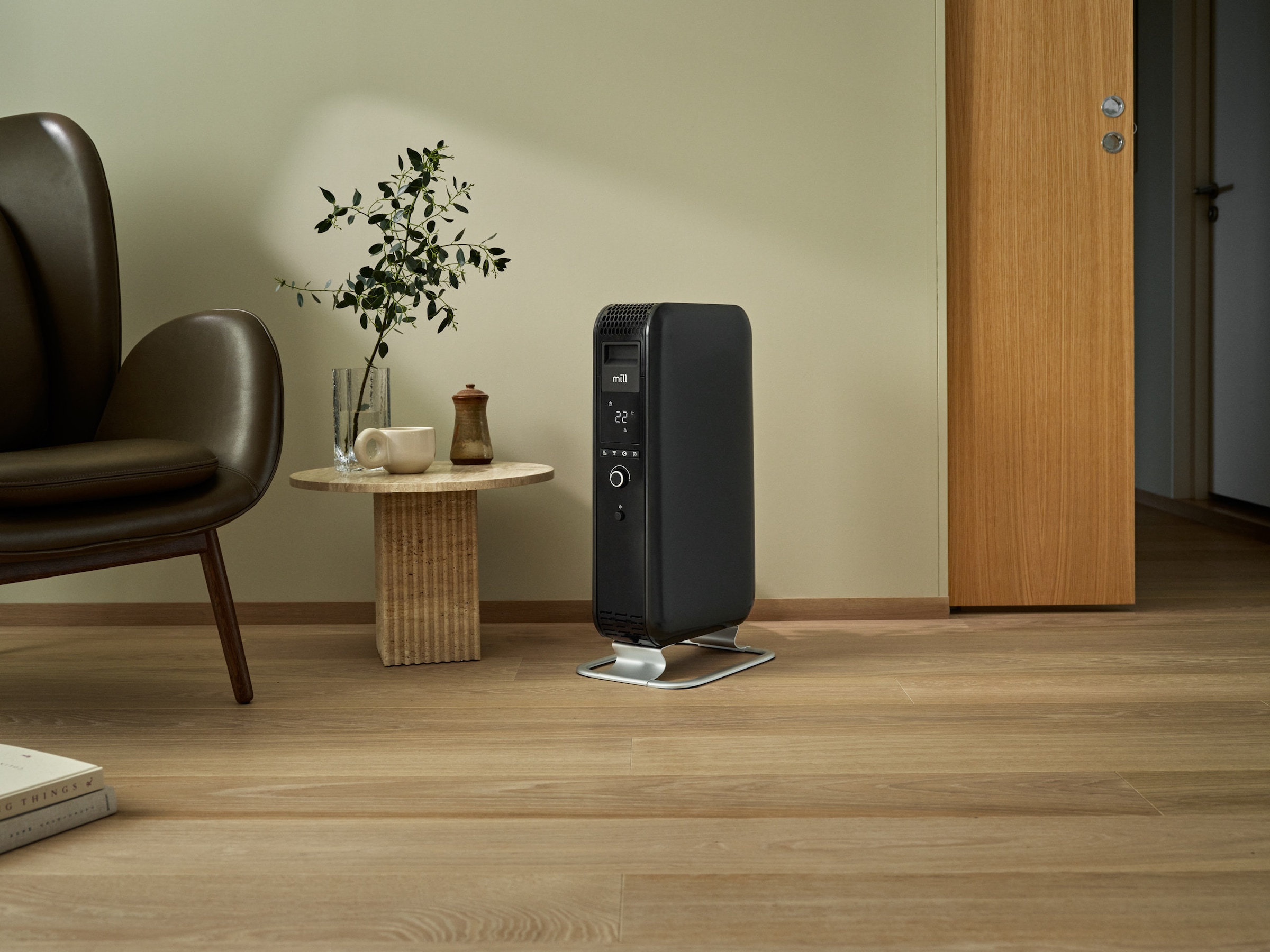 Mill Gentle Air WiFi oljeugn 1500W (svart) Fristående element