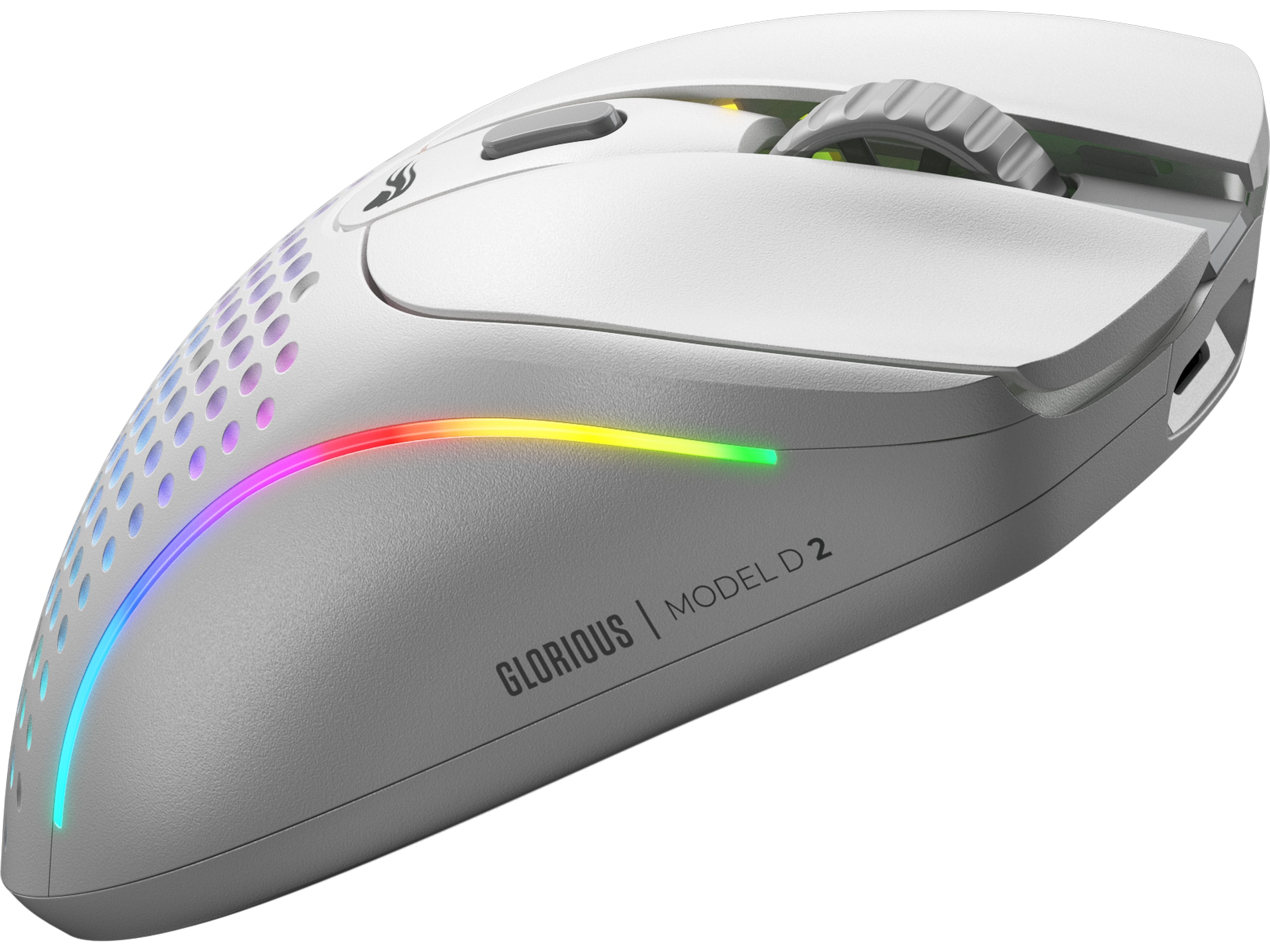 Glorious Model D 2 Trådlös Gamingmus (vit) Gamingmus