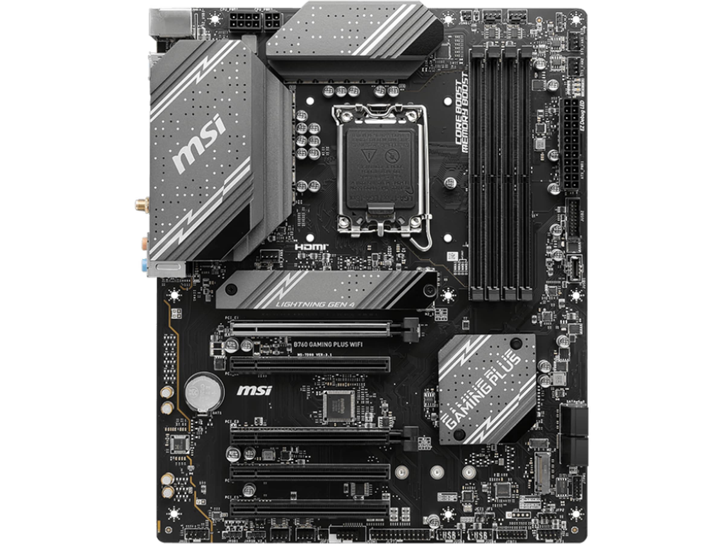 MSI B760 Gaming Plus WiFi Moderkort Intel Socket