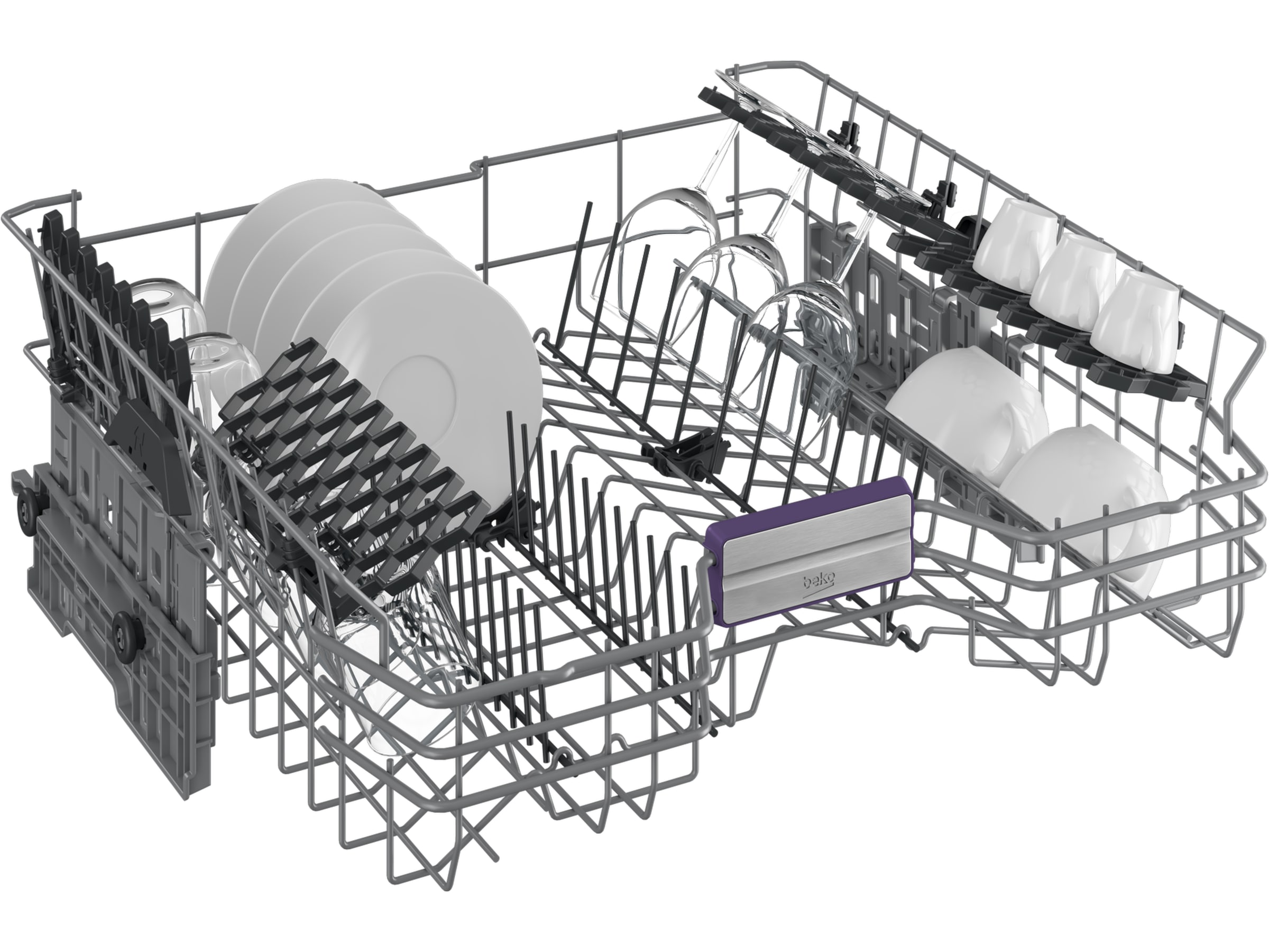 Beko BDIN38641D Diskmaskin Integrerad diskmaskin