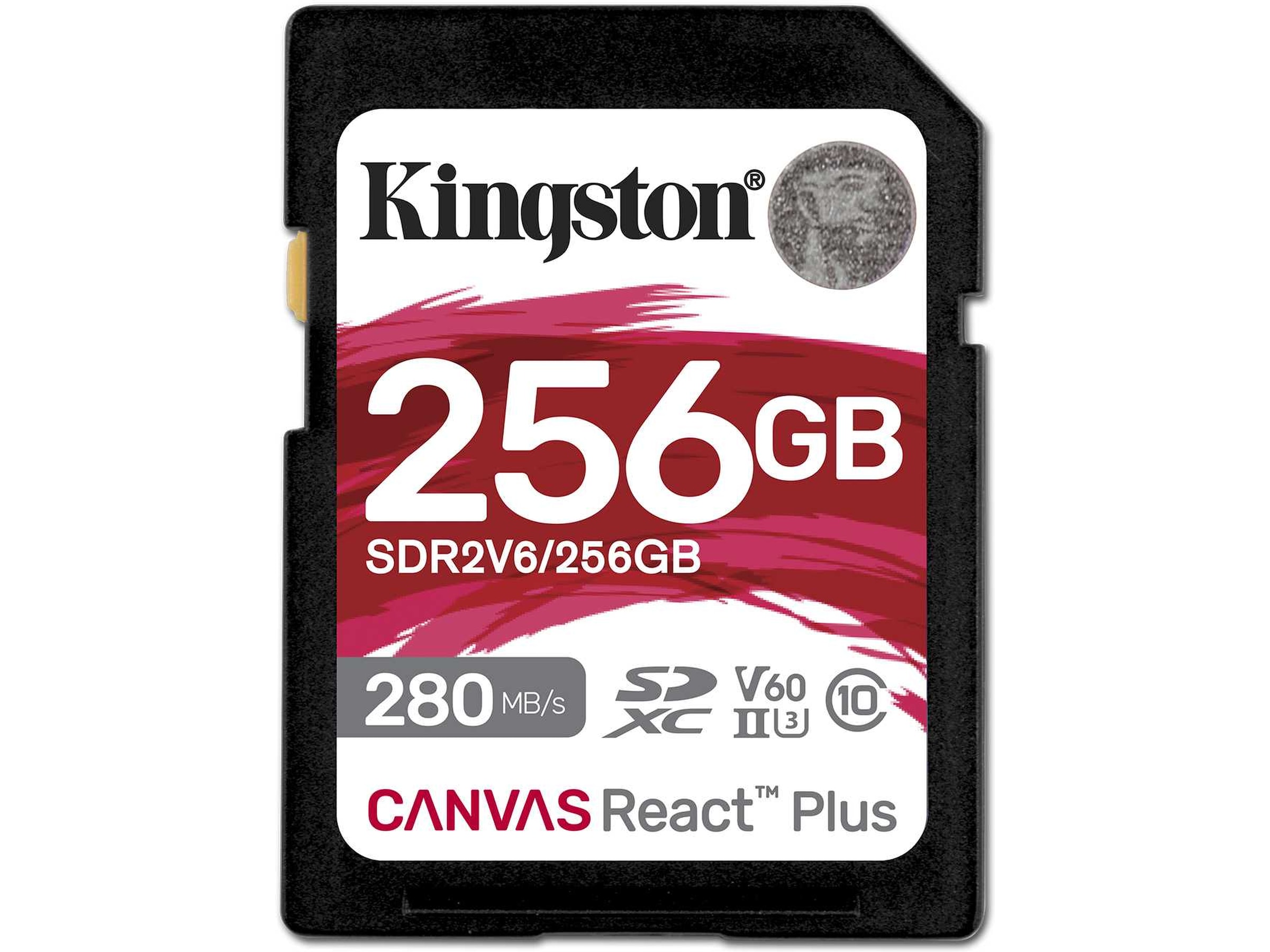 Kingston Canvas React Plus V60 256GB Minneskort