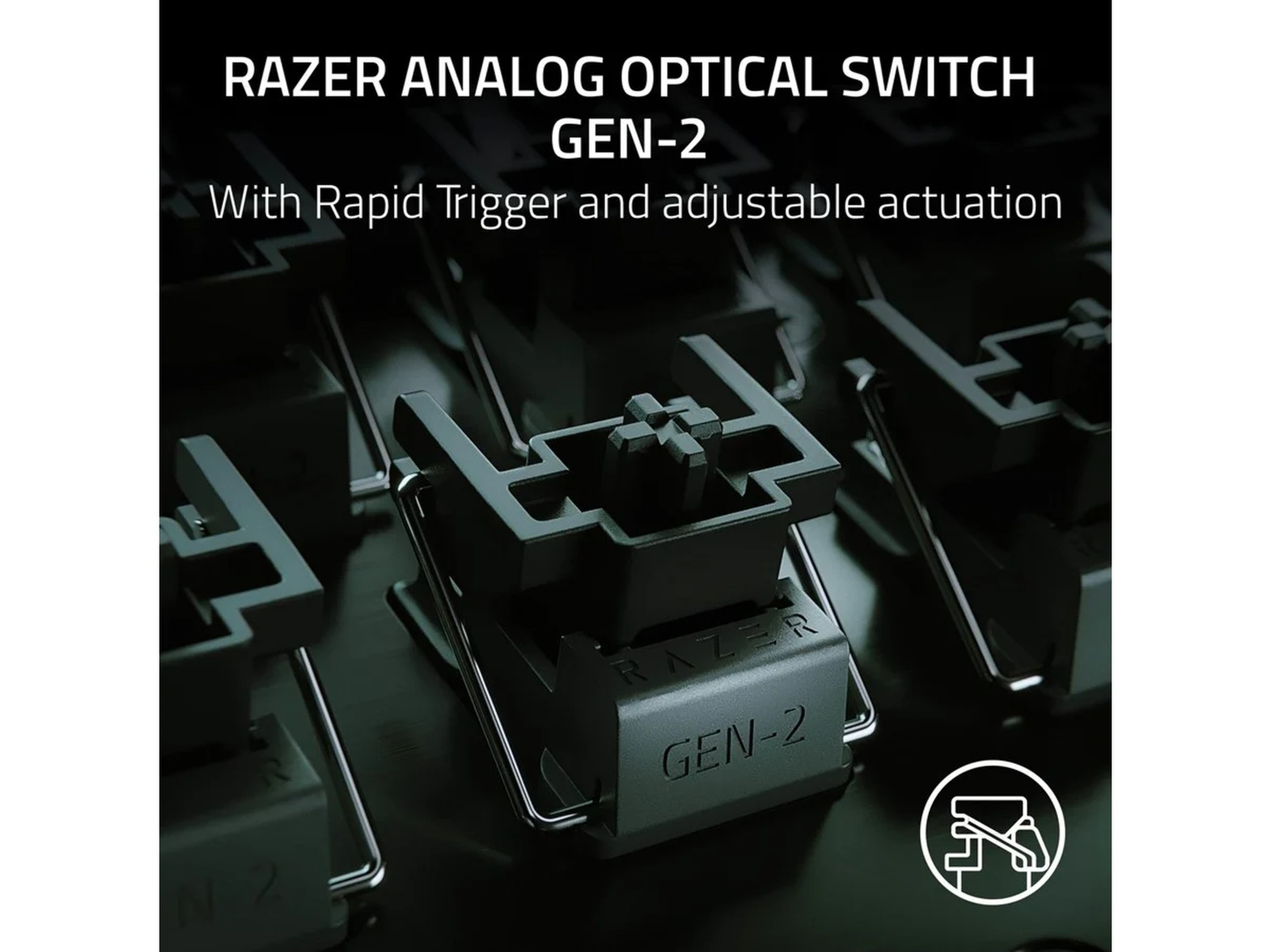 Razer Huntsman V3 Pro Mini gamingtangentbord (svart) Gamingtangentbord