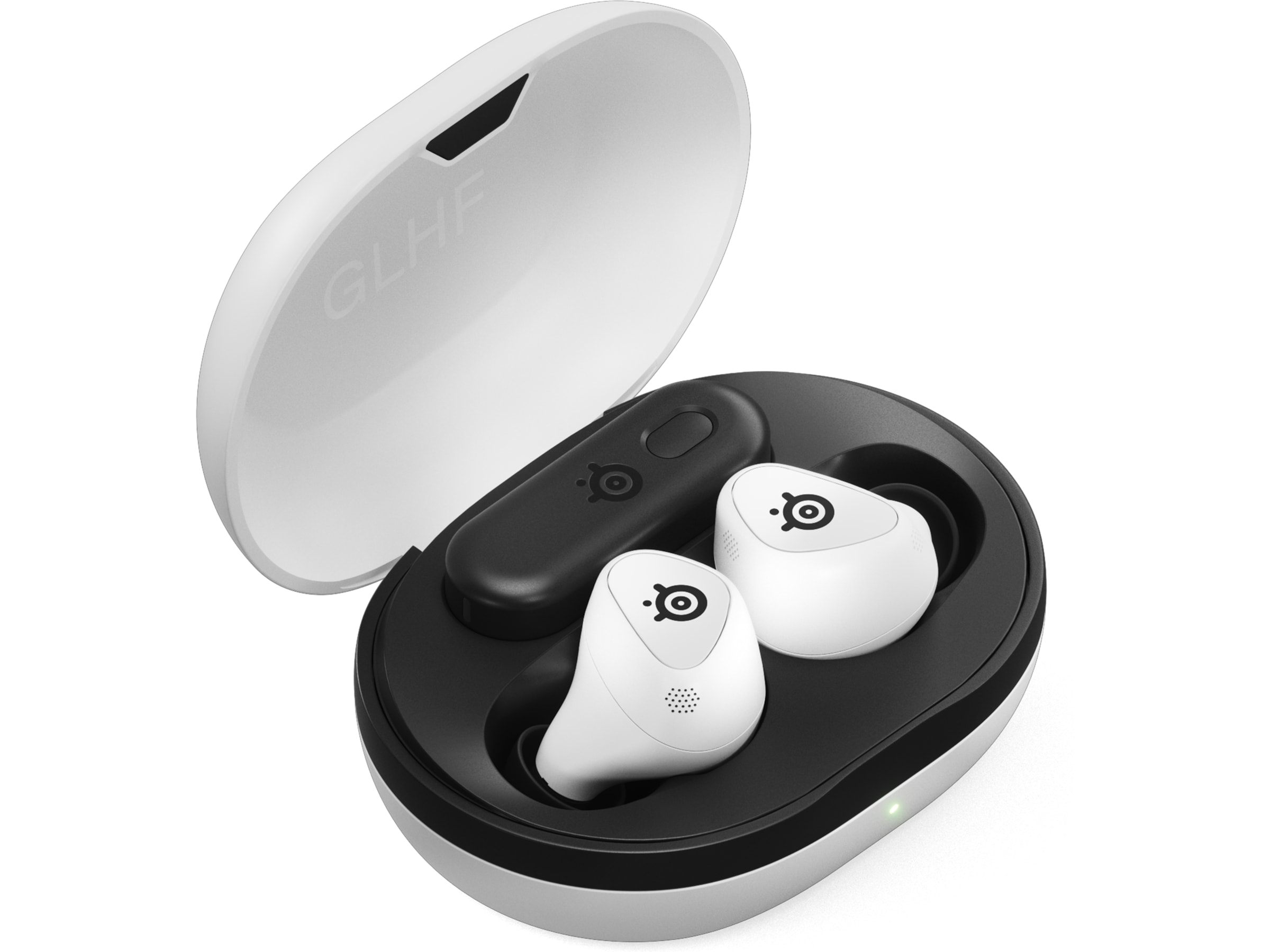 SteelSeries Arctis GameBuds Trådlösa Hörlurar PS5 (vit) Gamingheadset