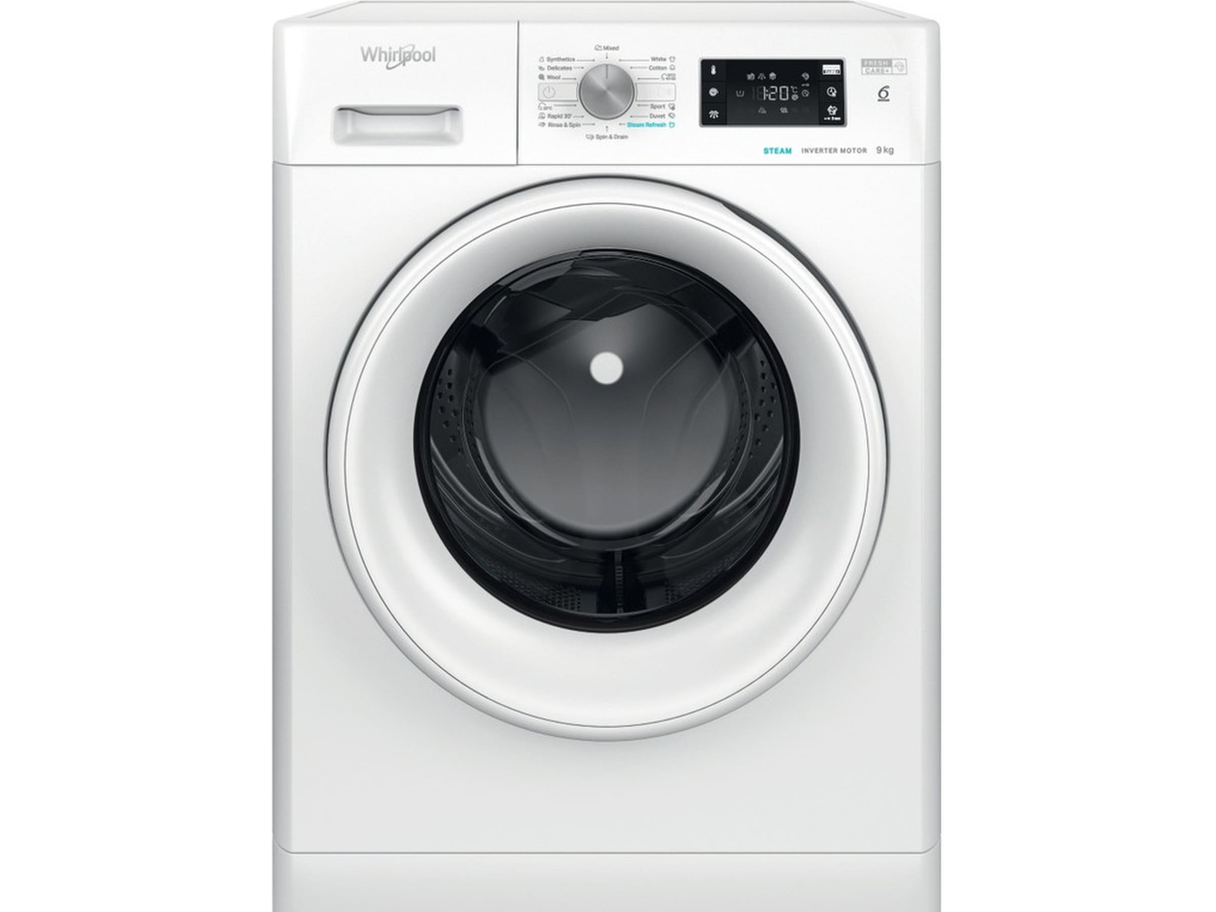 Whirlpool FFB 9458 WV EE tvättmaskin (vit) Tvättmaskin