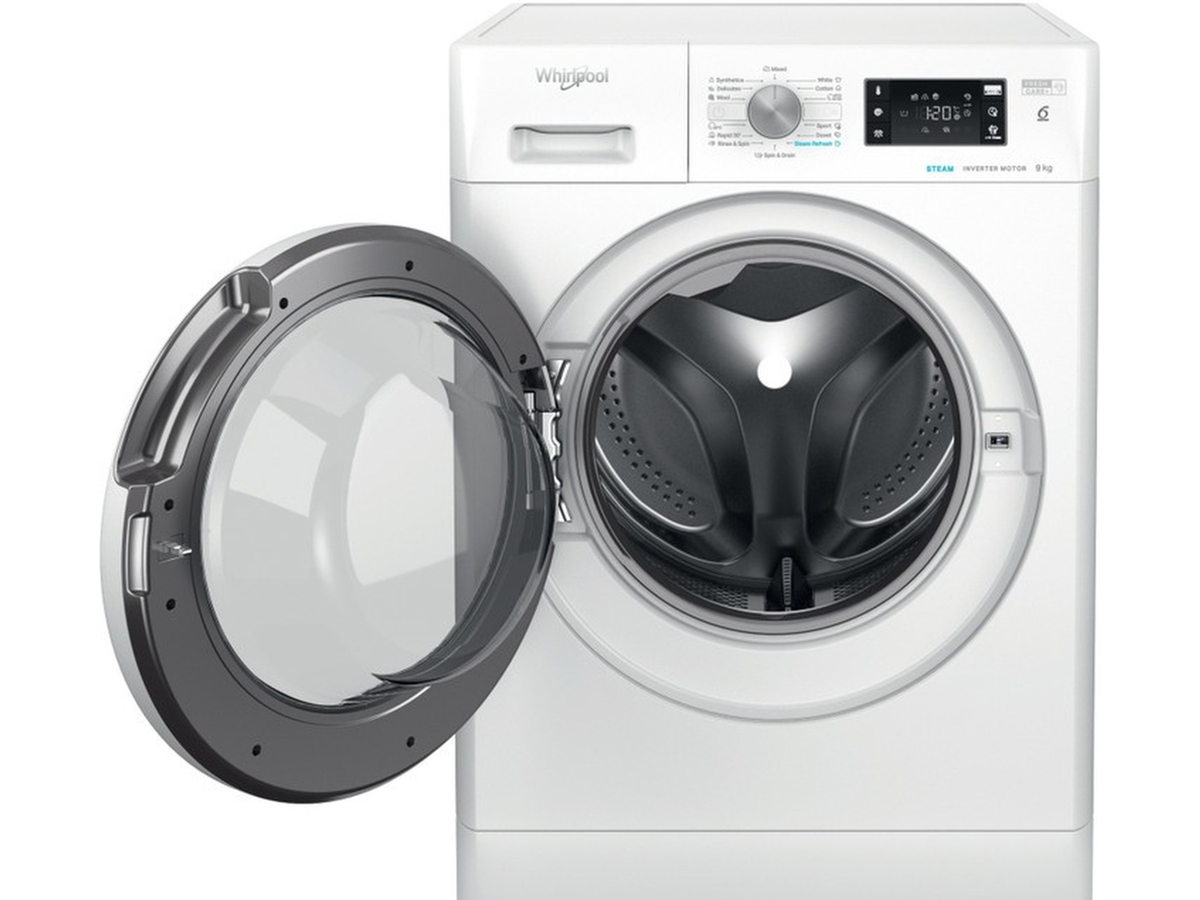 Whirlpool FFB 9458 WV EE tvättmaskin (vit) Tvättmaskin