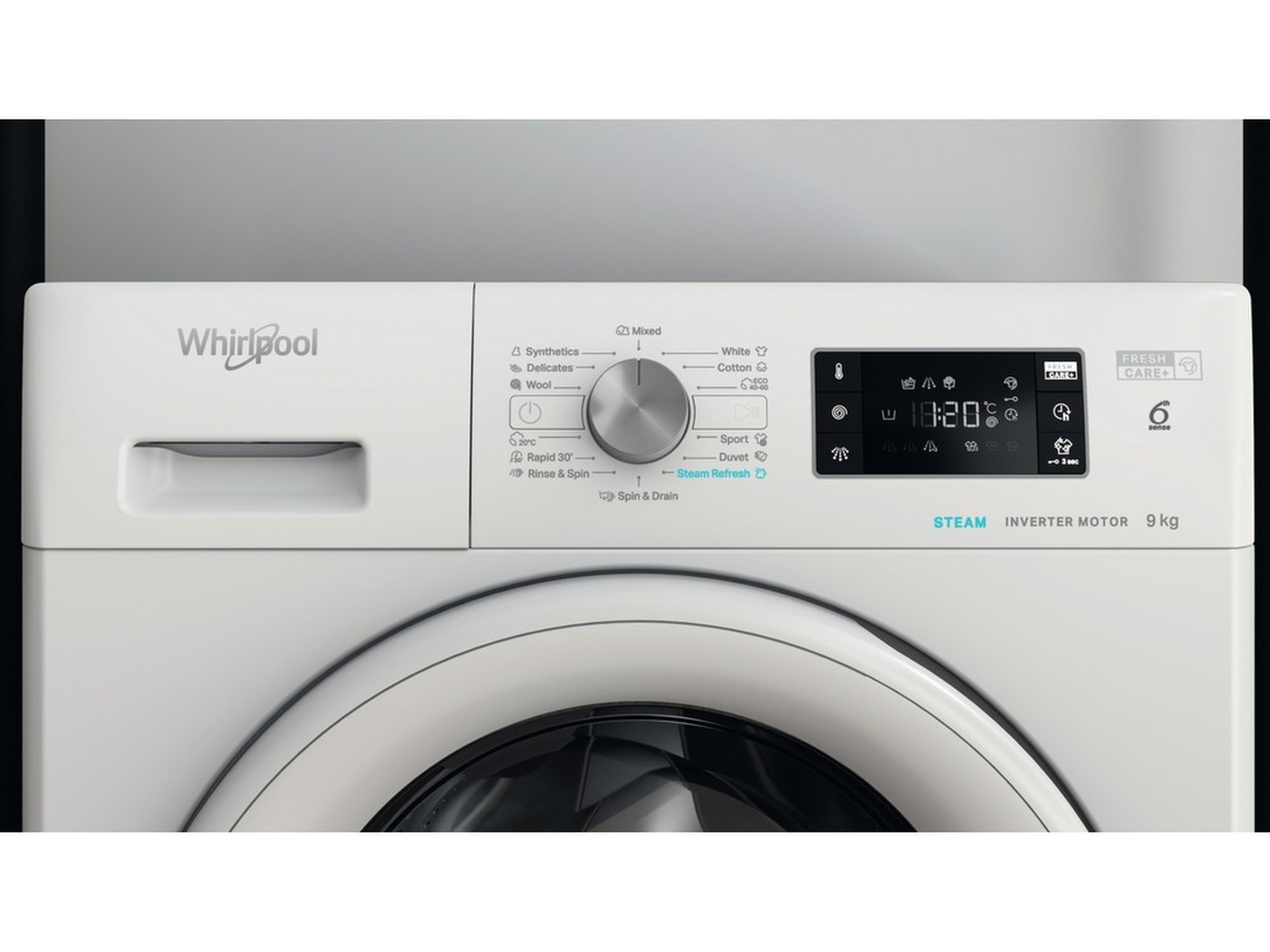 Whirlpool FFB 9458 WV EE tvättmaskin (vit) Tvättmaskin