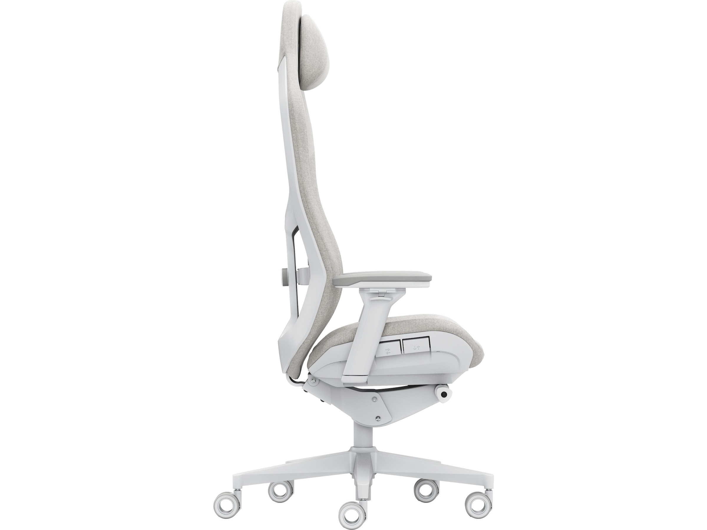 Fractal Design Refine Fabric Light gamingstol (ljus grå) Gamingstolar