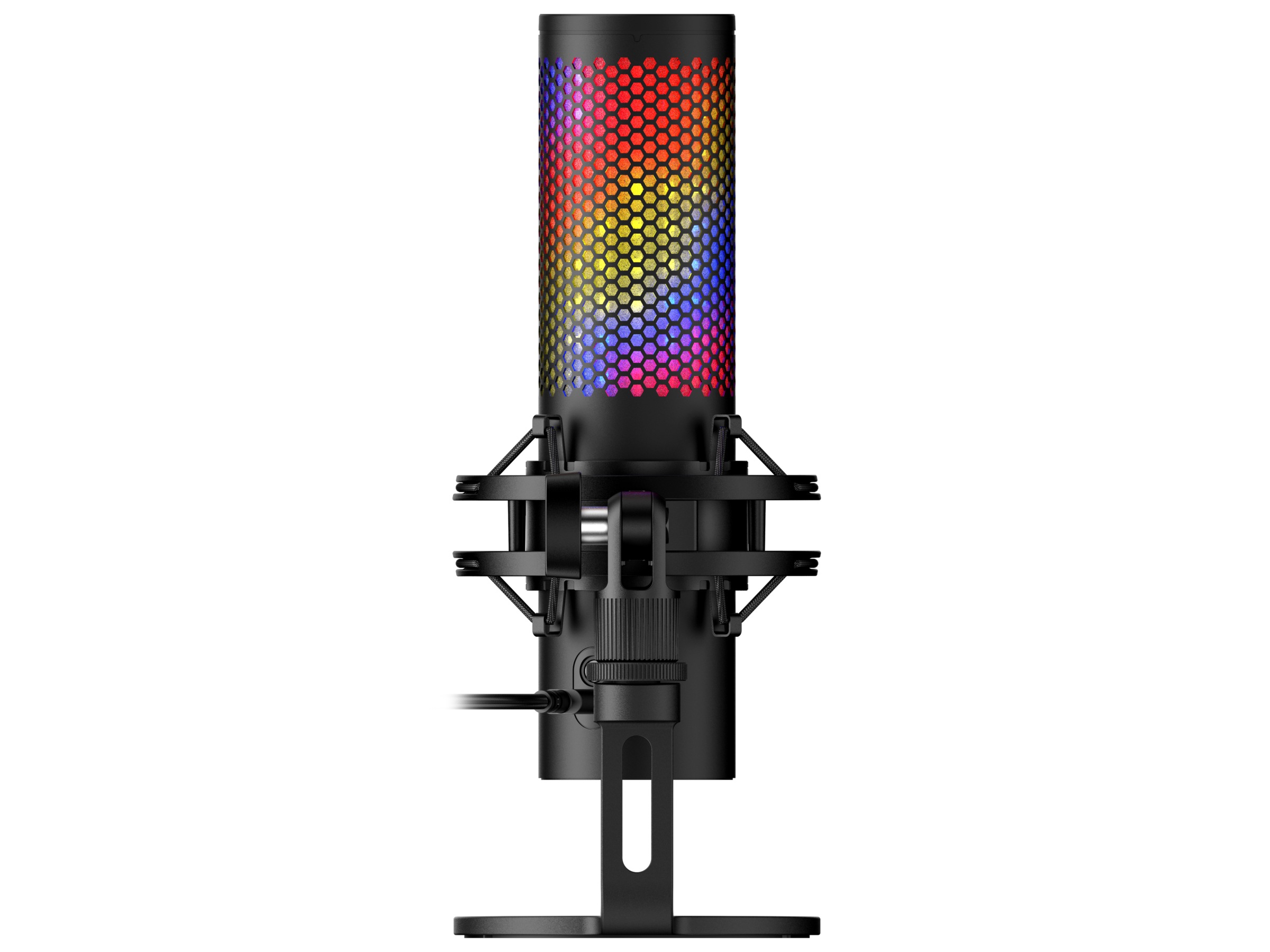 HyperX QuadCast 2 S RGB USB-Mikrofon (svart) Mikrofon