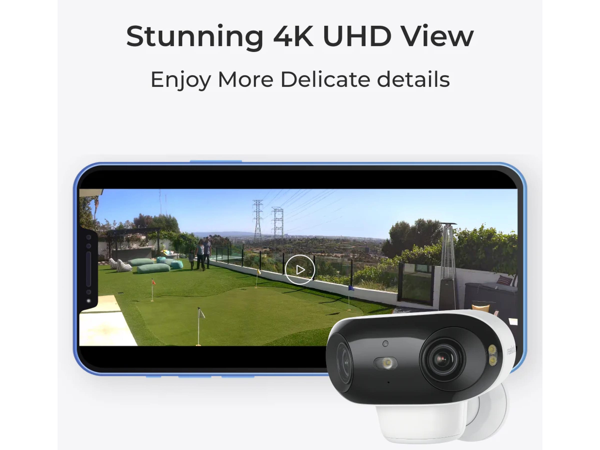 Reolink Argus 4 Pro trådlös utomhusövervakningskamera Övervakningskamera