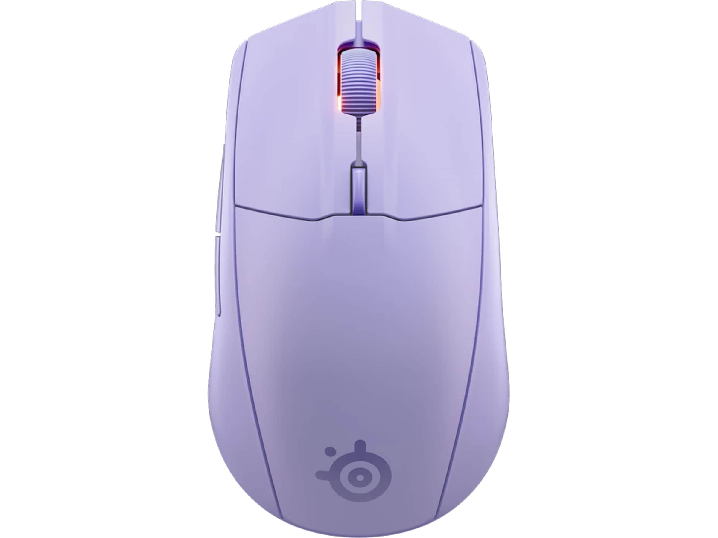 SteelSeries Rival 3 Gen 2 trådlös gamingmus (lavender) Gamingmus