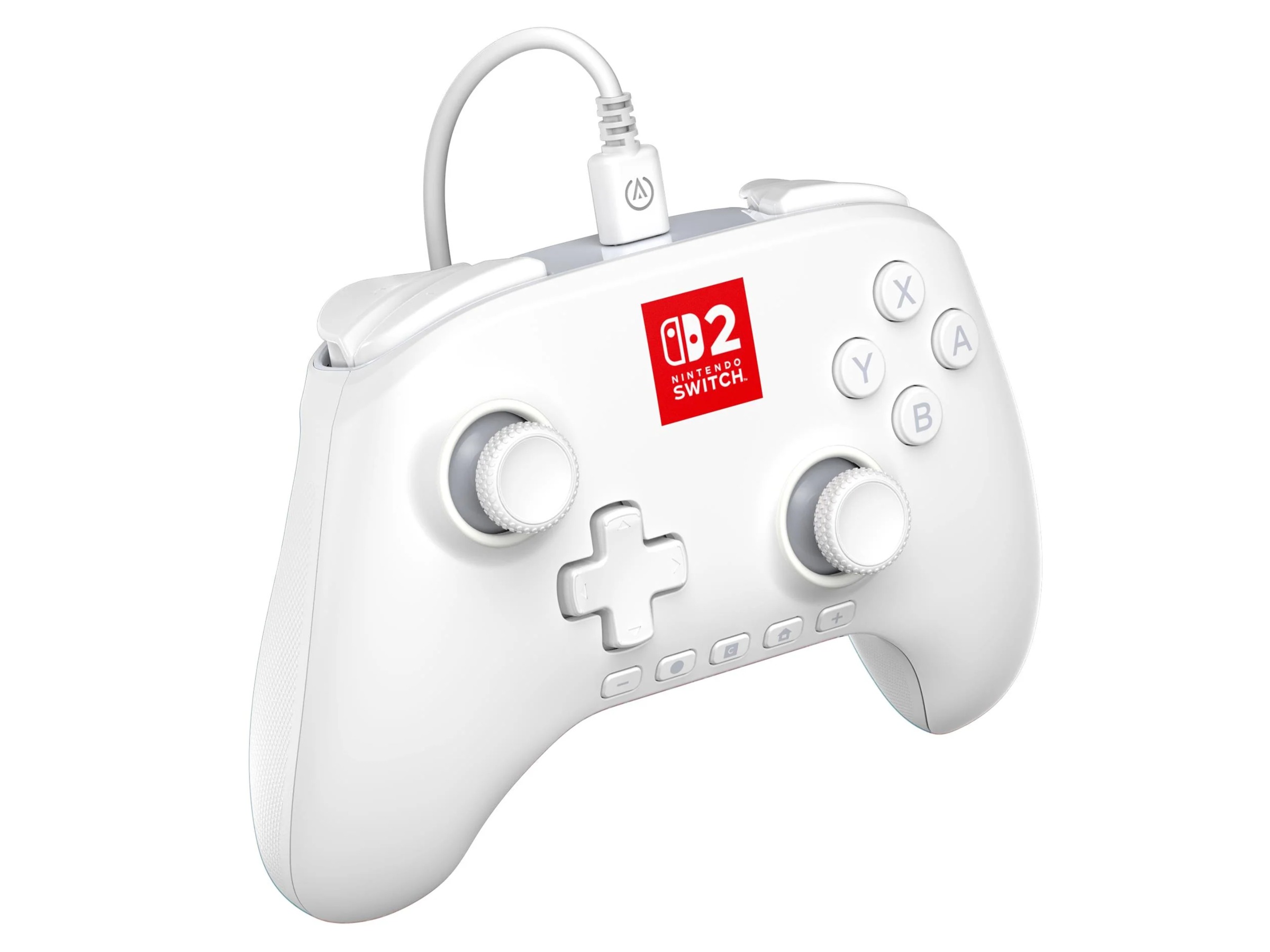PowerA Advantage kontroller Nintento Switch 2 Lumectra White Tillbehör till spelkonsoler