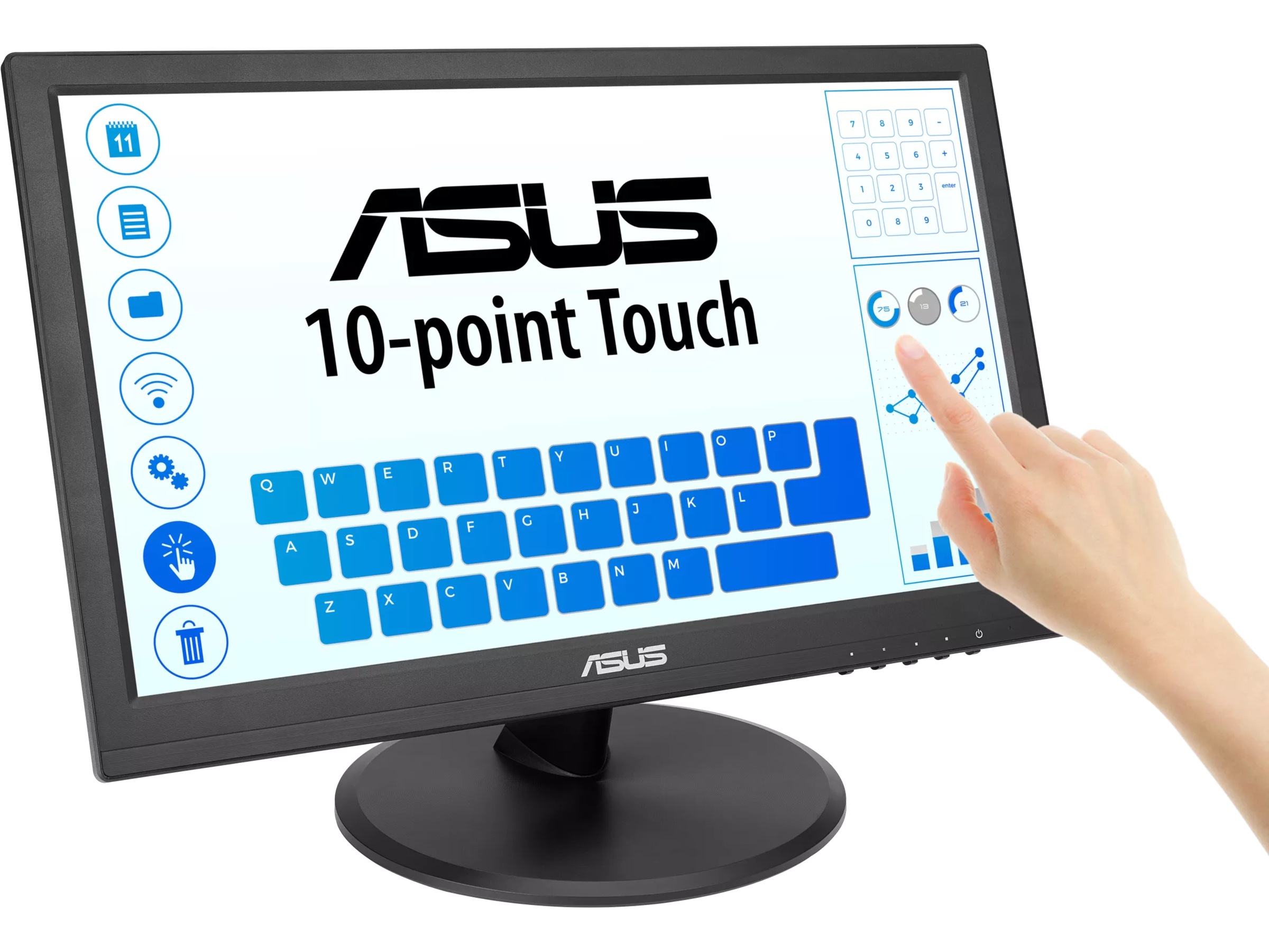 ASUS 16" touch skärm VT169HE Bildskärmar