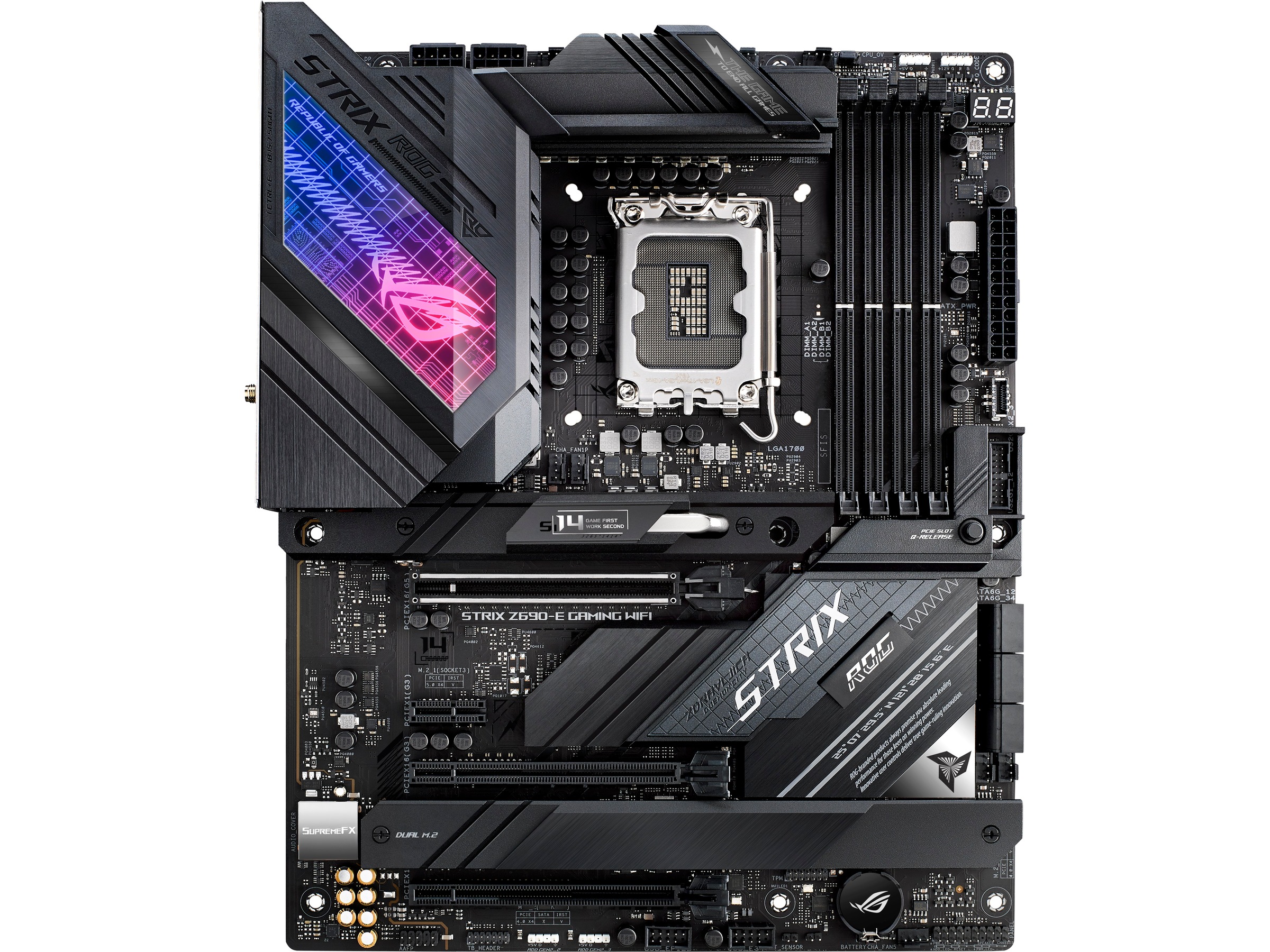 ASUS ROG STRIX Z690E GAMING WIFI Moderkort Intel Socket Komplett.se