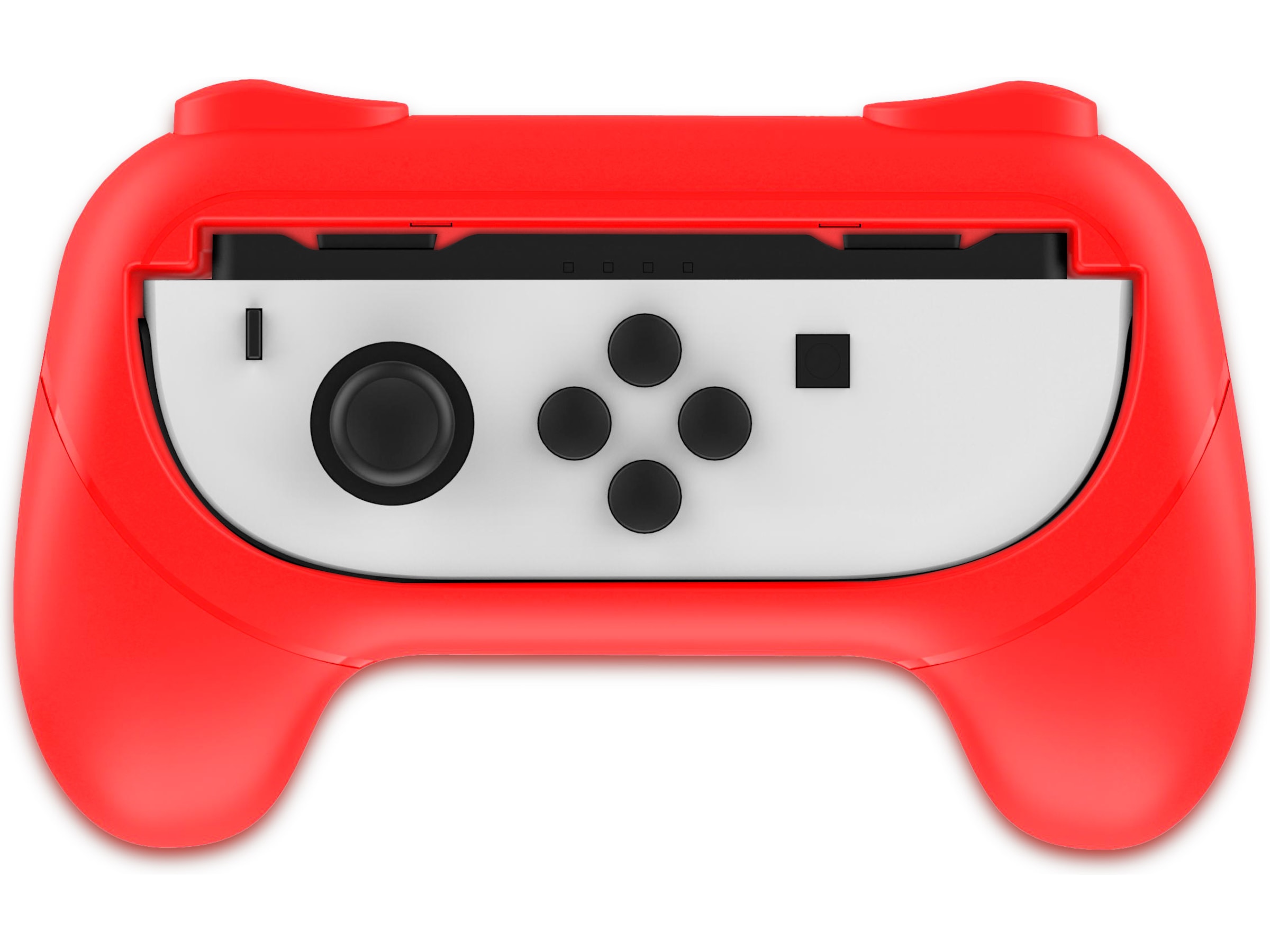 Nacon Joy-Con Grip til Nintendo Switch 2 (blå/röd) Tillbehör till spelkonsoler
