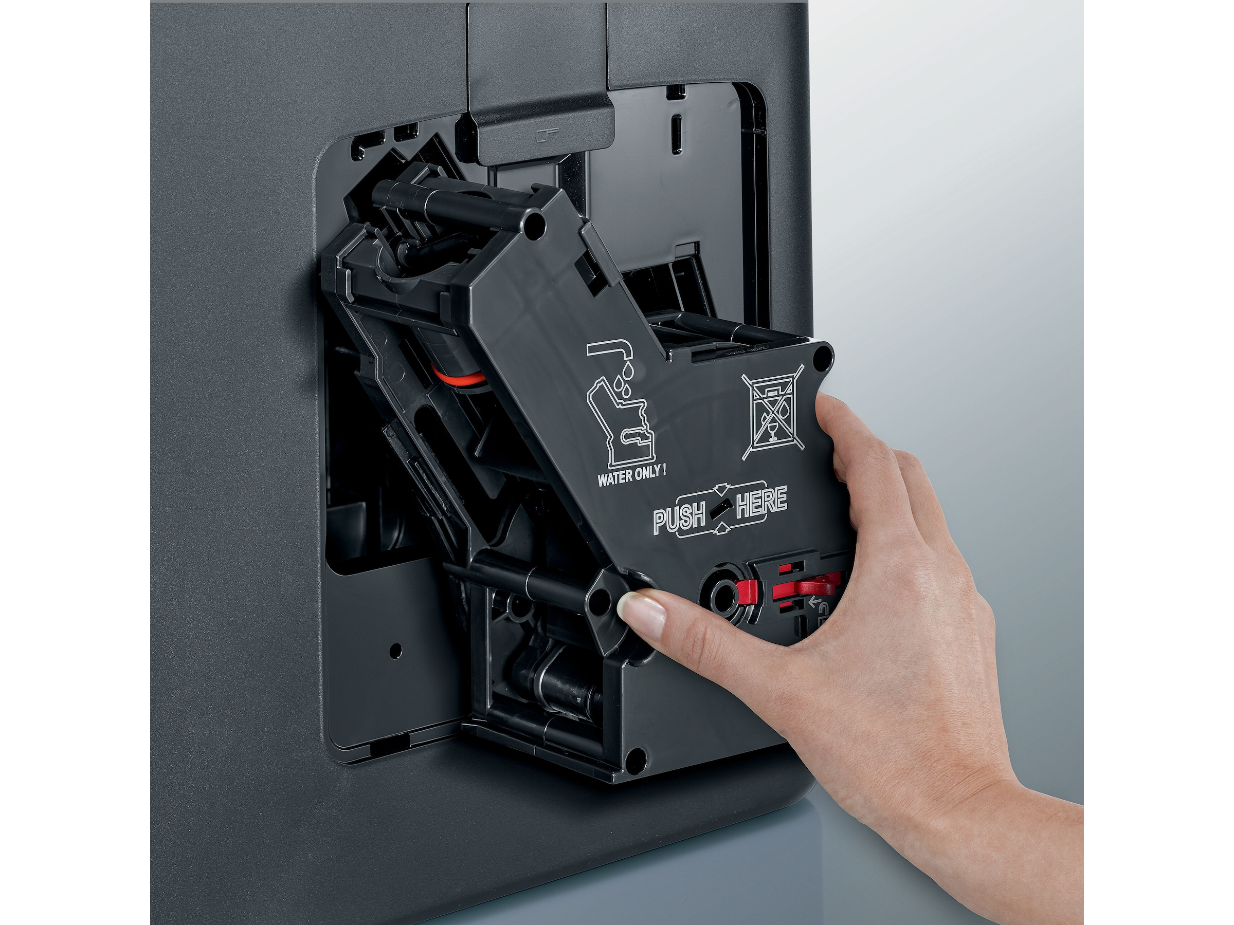 Siemens TE653M11RW EQ6 plus Espressomaskin (svart) Espressomaskiner