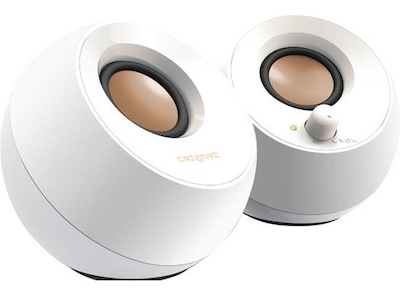 Creative Pebble PC Högtalare Vit