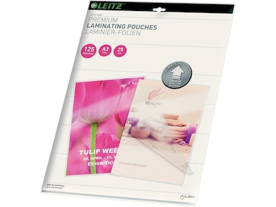 Leitz lamineringsficka UDT A3 125my