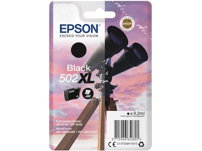 Epson Bläck 502XL Svart