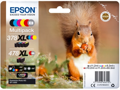 Epson Bläck 378XL/478XL Multipack
