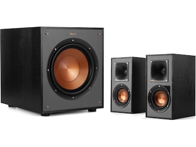 Klipsch R-41PM aktiv högtalar par (svart)