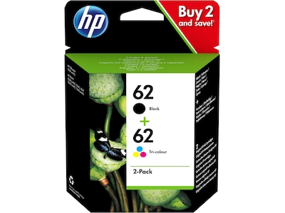 HP Bläck 62 Svart/Tri-Color