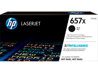 HP Toner 657X Svart