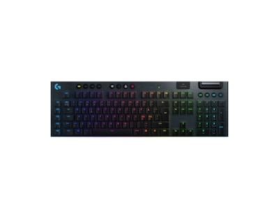 Logitech G915 Lightspeed Trådlöst Gamingtangentbord (svart)