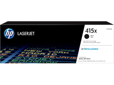 HP Toner 415X Svart