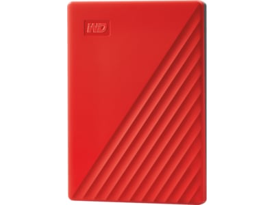 WD My Passport Extern HDD 2TB (röd)