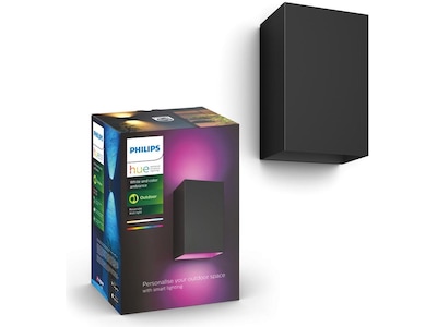 Philips Hue Resonate vägglampa för utomhusbruk (svart)