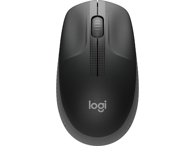 Logitech M190 Normalstor trådlös mus kolsvart
