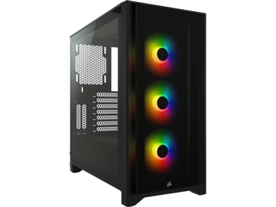Corsair iCUE 4000X RGB Midi Tower (svart)
