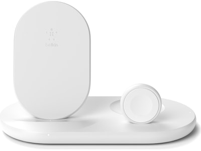 Belkin BOOST CHARGE Trådlös Laddstation (vit)