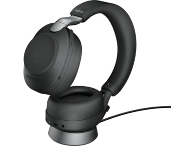 Jabra Evolve2 85, Link380a UC Stereo Stand Black