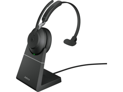 Jabra Evolve2 65, Link380a MS Mono Stand Black