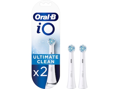 Oral-B iO Ultimate Clean Tandborsthuvuden 2pk. (vit)