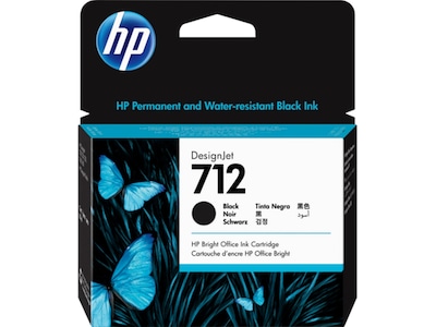 HP bläck 712 Svart