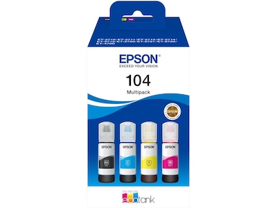 Epson Bläck 104 EcoTank 4-colour Multipack
