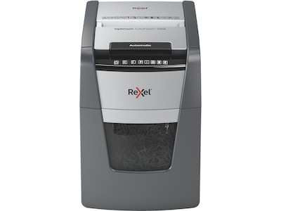 Rexel dokumentforstörare Optimum AutoFeed+ 100X auto korsklippning P4