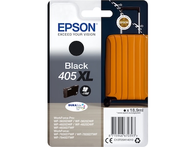 Epson 405XL svart DuraBrite Ultra bläck