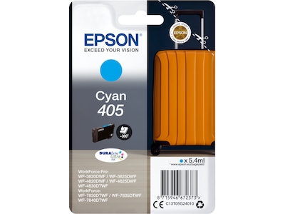 Epson 405 cyan DuraBrite Ultra bläck