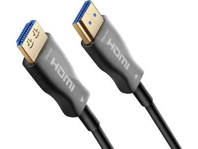 iiglo HDMI 2.0 AOC hybridkabel 20m (svart)